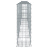 Gabion Basket with Cover 700x50x150 cm Galvanised Iron