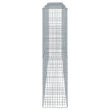 Gabion Basket with Cover 500x50x200 cm Galvanised Iron