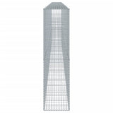 Gabion Basket with Cover 900x50x200 cm Galvanised Iron