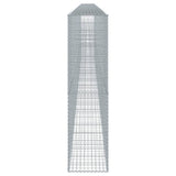 Gabion Basket with Cover 1100x50x200 cm Galvanised Iron
