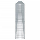 Gabion Basket with Cover 1200x50x200 cm Galvanised Iron