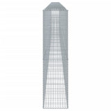 Gabion Basket with Cover 1200x50x200 cm Galvanised Iron - Top-Down View