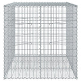 Gabion Basket with Cover 150x100x100 cm Galvanised Iron