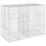 Gabion Basket with Cover 200x100x150 cm Galvanised Iron