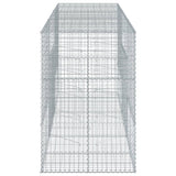 Gabion Basket with Cover 300x100x150 cm Galvanised Iron