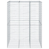 Gabion Basket with Cover 150x100x200 cm Galvanised Iron