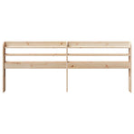 Headboard with Shelves 180 cm Solid Wood Pine