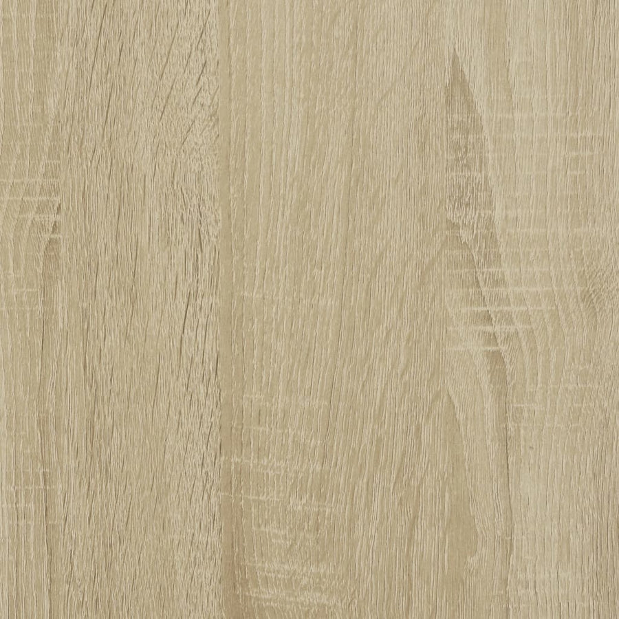 Bed Frame without Mattress Sonoma Oak 180x200cm Engineered Wood