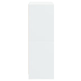 Highboard with Doors White 68x37x109 cm Engineered Wood