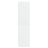 Highboard with Doors White 68x37x142 cm Engineered Wood
