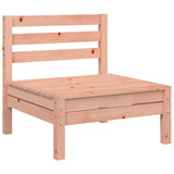 8 Piece Garden Sofa Set with Cushions Solid Wood Douglas Fir - Top-Down View