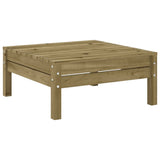 6 Piece Garden Sofa Set with Cushions Impregnated Wood Pine