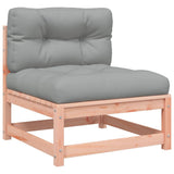 8 Piece Garden Sofa Set with Cushions Solid Wood Douglas Fir