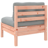 8 Piece Garden Sofa Set with Cushions Solid Wood Douglas Fir - Extra Image
