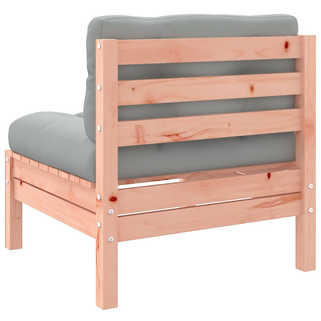 11 Piece Garden Sofa Set with Cushions Solid Wood Douglas Fir