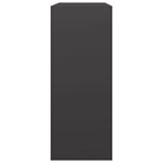 Firewood Rack Black 100x40x100 cm Steel