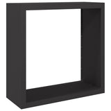 Firewood Rack Black 100x40x100 cm Steel - Rear View