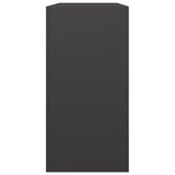 Firewood Rack Black 100x40x80 cm Steel