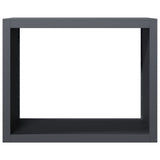 Firewood Rack Anthracite 100x40x80 cm Steel - Top-Down View