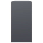 Firewood Rack Anthracite 100x40x80 cm Steel