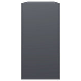 Firewood Rack Anthracite 100x40x80 cm Steel - 45-Degree Angle