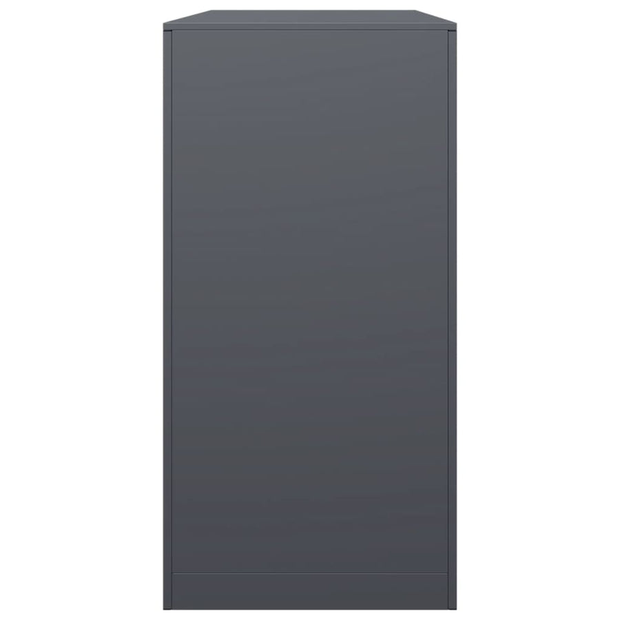 Firewood Rack Anthracite 100x40x80 cm Steel