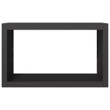Firewood Rack Black 100x40x60 cm Steel - Top-Down View