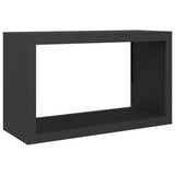 Firewood Rack Black 100x40x60 cm Steel - Rear View