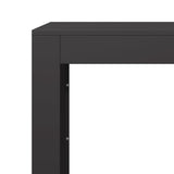 Firewood Rack Black 100x40x60 cm Steel - Close-Up Angle