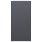 Firewood Rack Anthracite 60x40x80 cm Steel