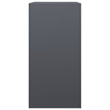 Firewood Rack Anthracite 60x40x80 cm Steel - 45-Degree Angle