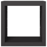 Firewood Rack Black 60x40x60 cm Steel
