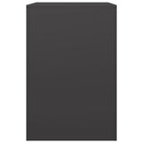 Firewood Rack Black 60x40x60 cm Steel