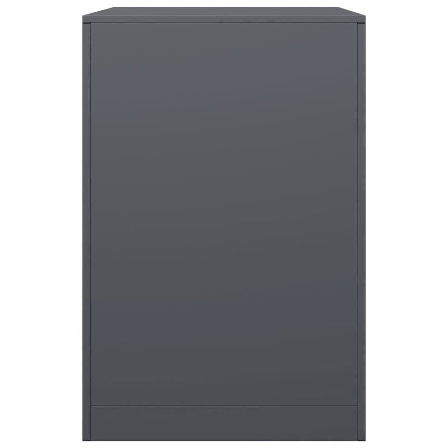 Firewood Rack Anthracite 60x40x60 cm Steel