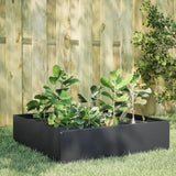 Garden Raised Bed Anthracite 100x100x41 cm Steel