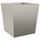 Garden Planter 50x50x50 cm Weathering Steel - Top-Down View