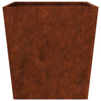 Garden Planters 2 pcs 50x50x50 cm Weathering Steel