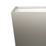 Garden Planters 2 pcs 50x50x50 cm Weathering Steel - Extra Image