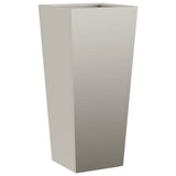 Garden Planters 2 pcs 35x35x75 cm Weathering Steel - Rear View
