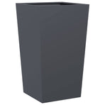 Garden Planter Anthracite 45x45x75 cm Steel