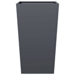Garden Planter Anthracite 45x45x75 cm Steel