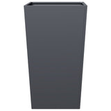Garden Planter Anthracite 45x45x75 cm Steel