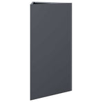 Garden Planter Anthracite Triangular 40x34.5x70 cm Steel