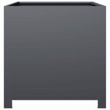 Garden Planter Anthracite 50x50x50 cm Steel