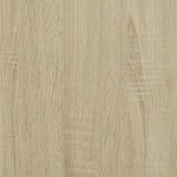3 Piece Bathroom Furniture Set Sonoma Oak Engineered Wood
