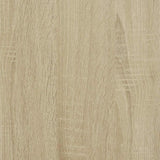 3Â Piece Bathroom Furniture SetÂ Sonoma Oak Engineered Wood