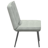 Relaxing Chair Light Grey 64x74x84 cm Velvet - 45-Degree Angle