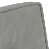 Relaxing Chair Light Grey 64x74x84 cm Velvet
