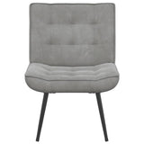 Relaxing Chair Dark Grey 64x74x84 cm Velvet