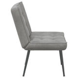 Relaxing Chair Dark Grey 64x74x84 cm Velvet